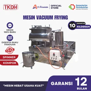 Vacuum Frying Capacity 10 Kg Plus Spinner