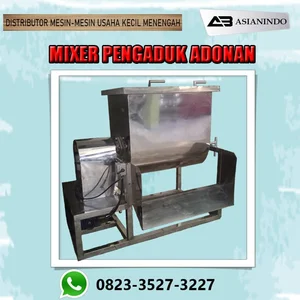 Mesin Mixer Makanan / Dough Mixer Pengaduk Adonan Roti atau Tepung Kapasitas 200 Kg